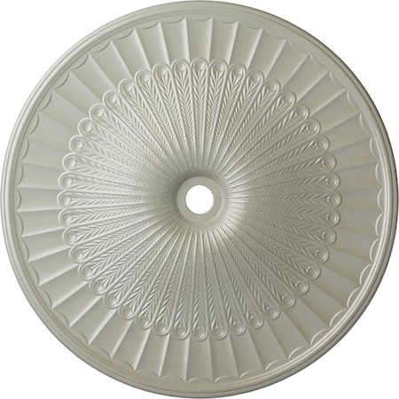 Ekena Millwork Galveston Ceiling Medallion (Fits Canopies up to 5 7/8"), 51"OD x 3 5/8"ID x 3 3/8"P, Flash Copper CM51GLFCS